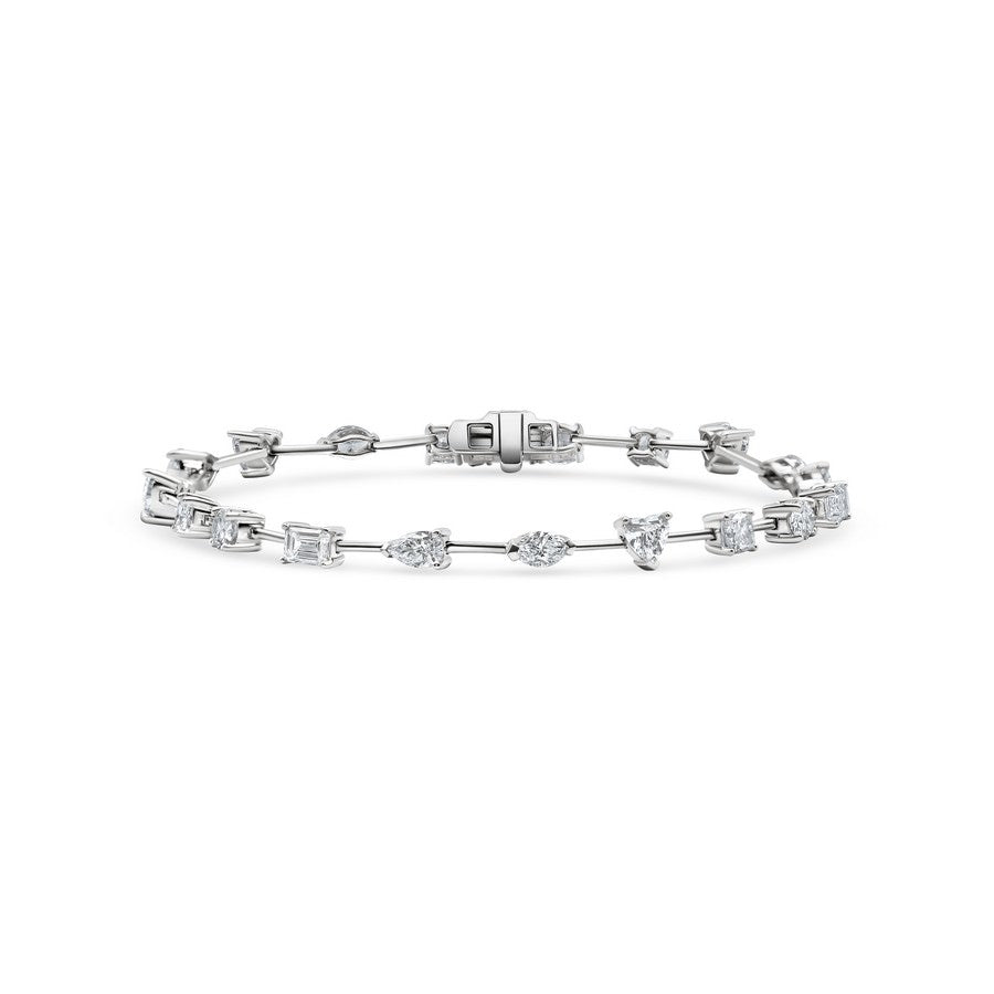 Multi Shape Tennis Bracelet
