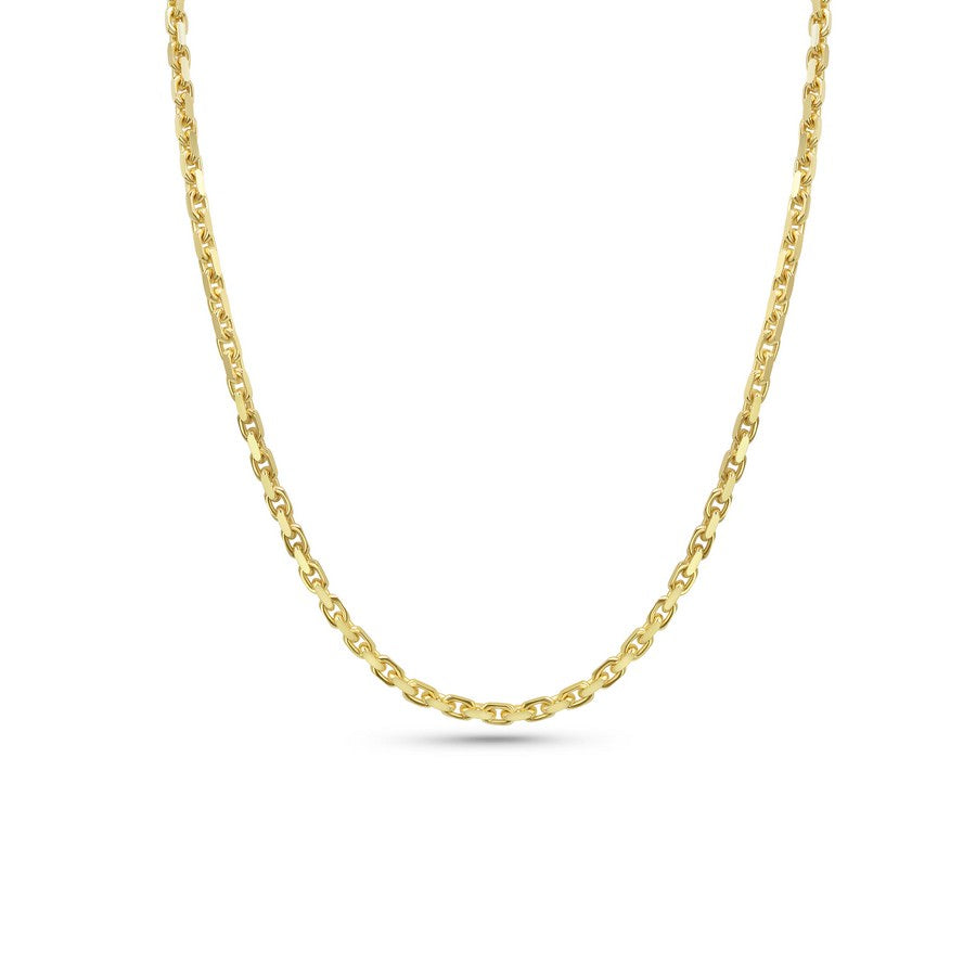 14K Yellow Gold Hermes Link Chain-22 Inch