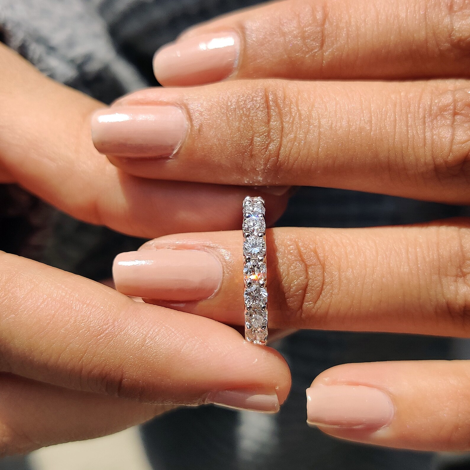 The Eternal Radiance Diamond Band