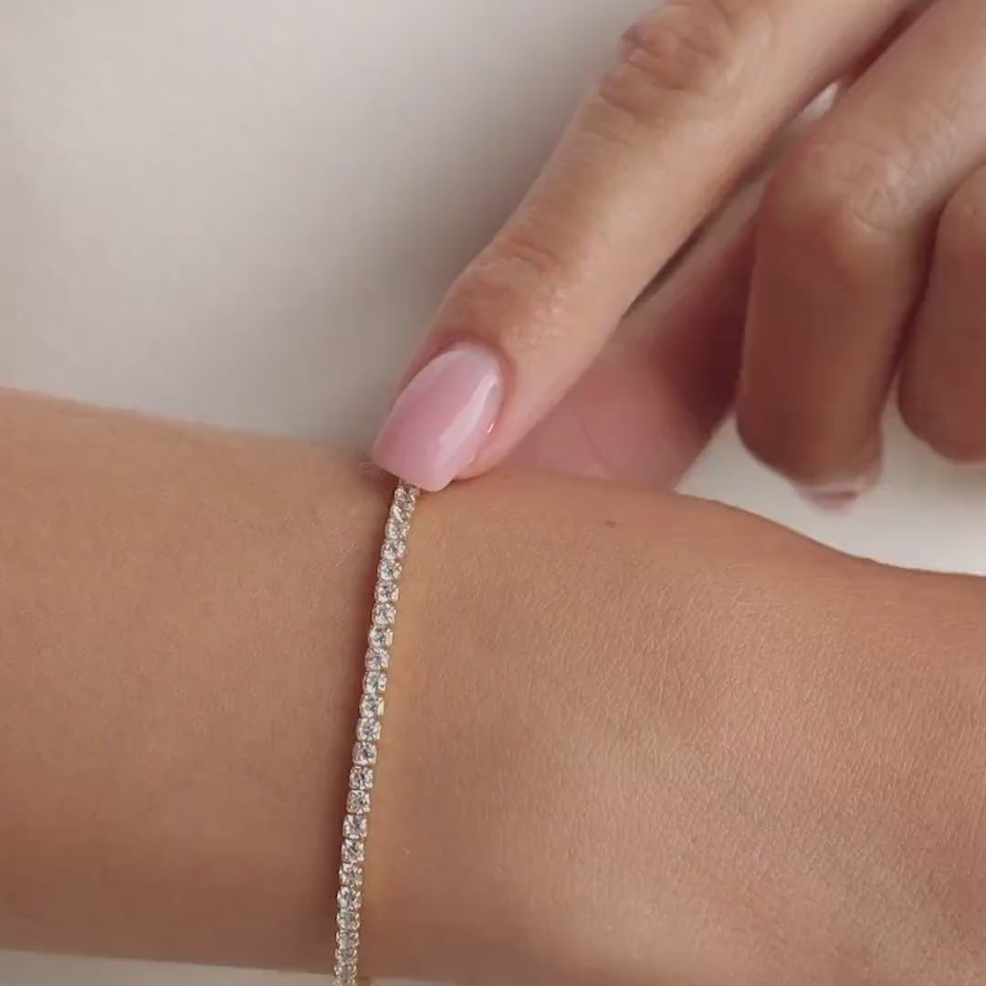 3 MM TENNIS BRACELET