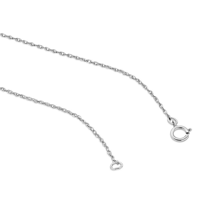 14K White Gold IGI Certified Lab-Created Diamond Solitaire Pendant Necklace (2 CTW F VS)