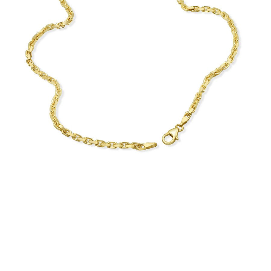 14K Yellow Gold Hermes Link Chain-22 Inch