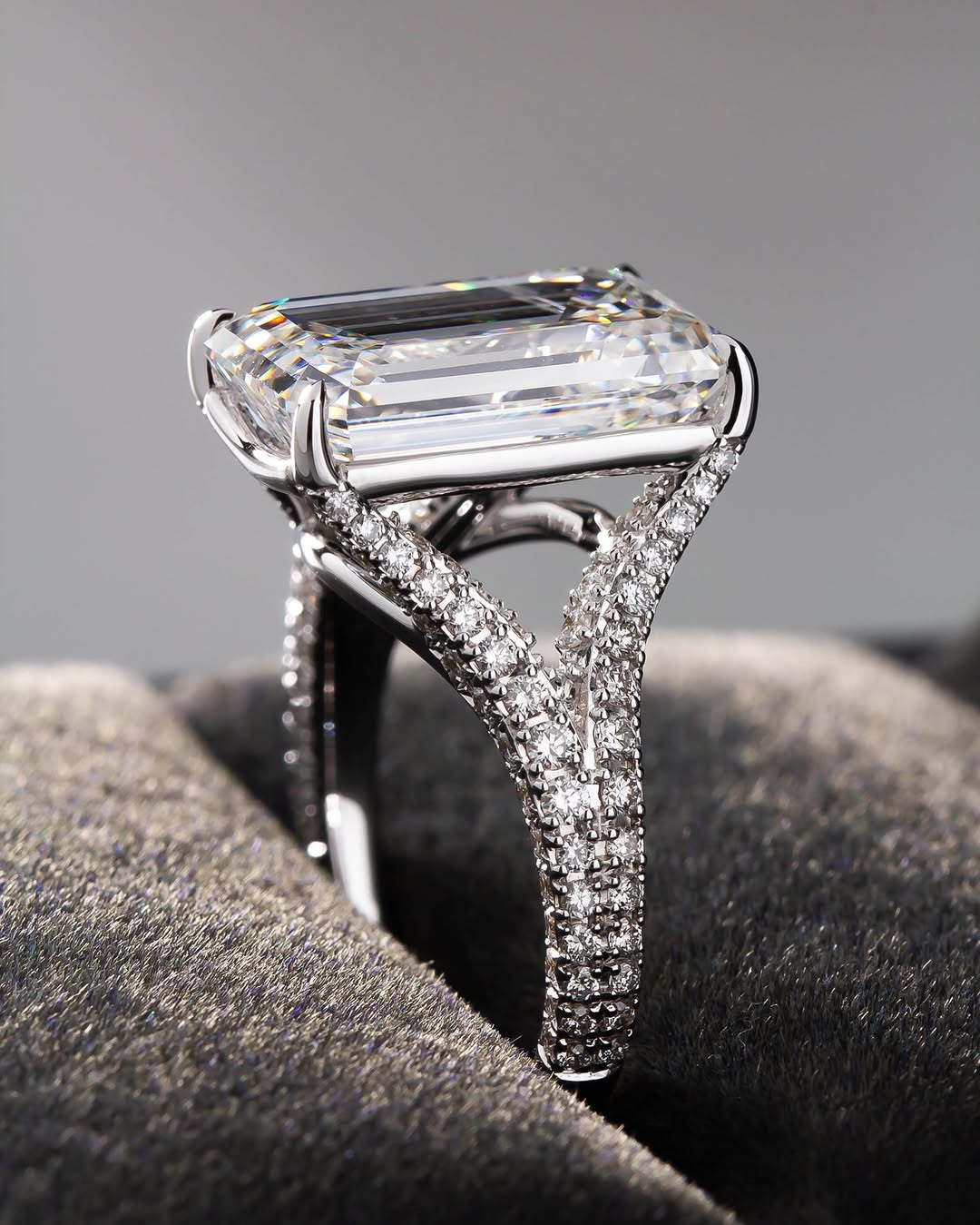 Split Shank Toroni Ring